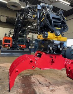 Aftagelig Engcon tiltrotator